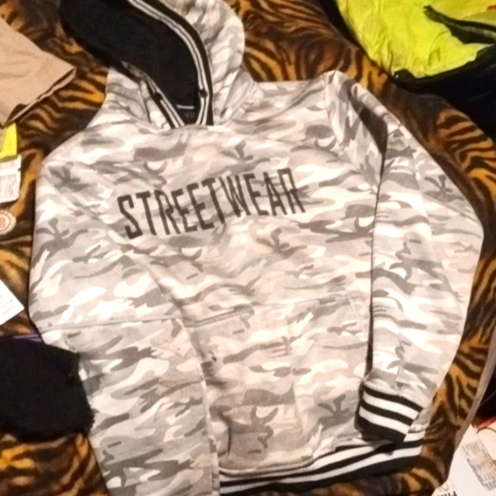 Encrypted Whiteout Camo "Streetwear" Hoodie